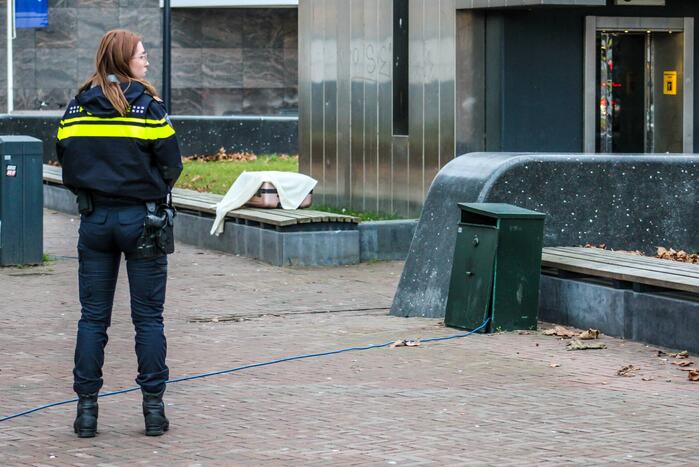 Politie doet onderzoek naar verdachte koffer metrostation Dijkzigt