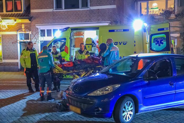 Kind geschept door personenauto
