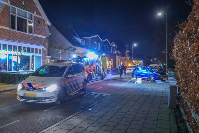 Kind geschept door personenauto