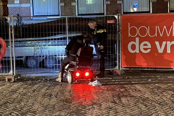 Ongeval tussen scooter en scootmobiel