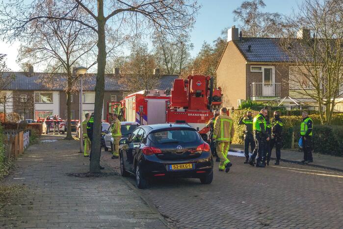 Brand in woning door wasdroger
