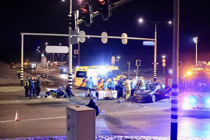 Gewonden bij aanrijding op kruising