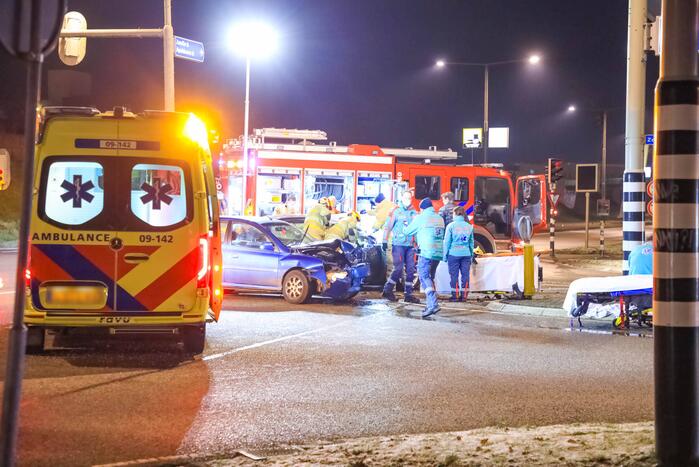 Gewonden bij aanrijding op kruising