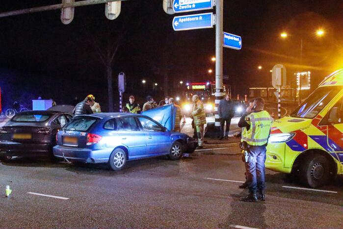 Gewonden bij aanrijding op kruising