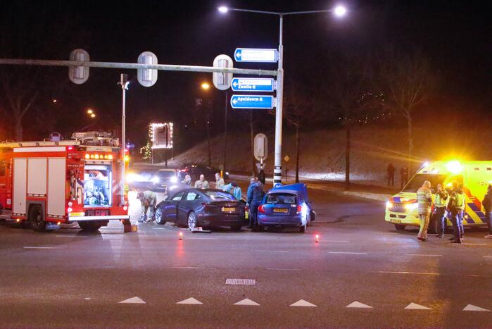 Gewonden bij aanrijding op kruising