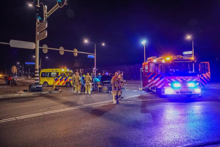 Gewonden bij aanrijding op kruising