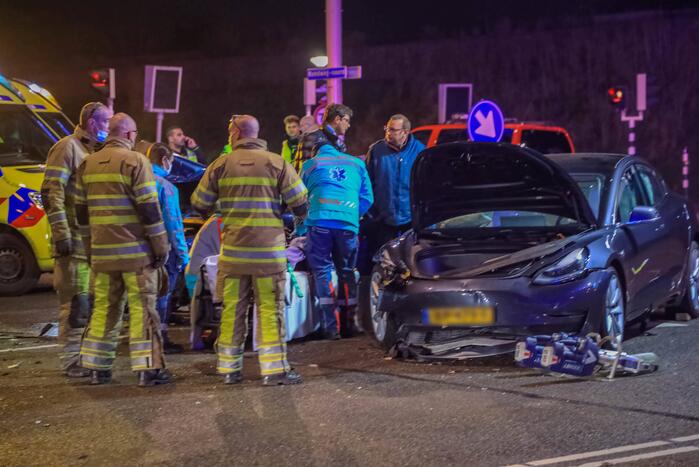 Gewonden bij aanrijding op kruising