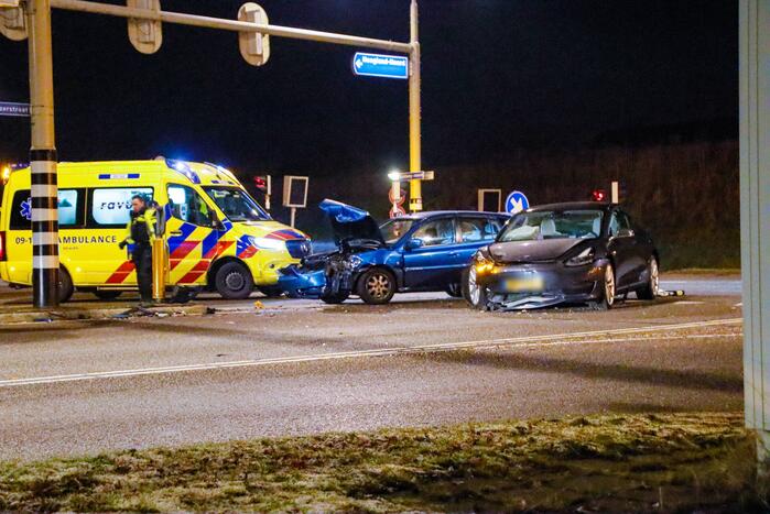 Gewonden bij aanrijding op kruising