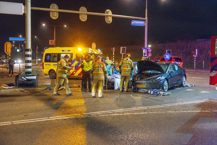 Gewonden bij aanrijding op kruising