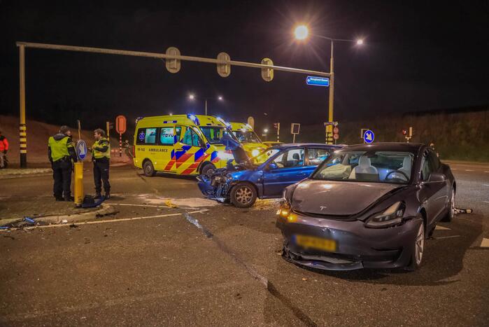 Gewonden bij aanrijding op kruising