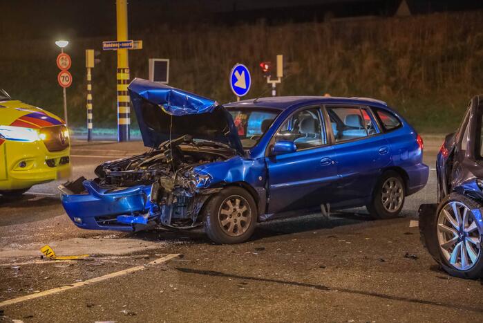Gewonden bij aanrijding op kruising