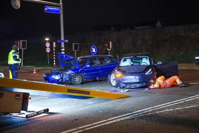 Gewonden bij aanrijding op kruising
