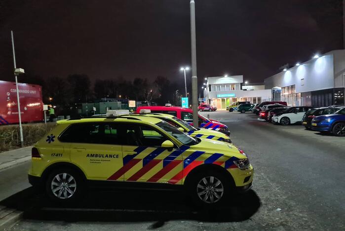 Afdeling ziekenhuis ontruimd door brand