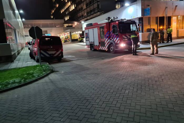 Afdeling ziekenhuis ontruimd door brand