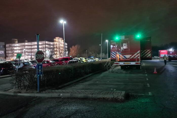 Afdeling ziekenhuis ontruimd door brand