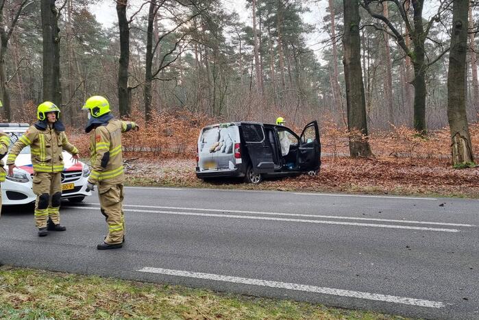 Enorme schade bij aanrijding