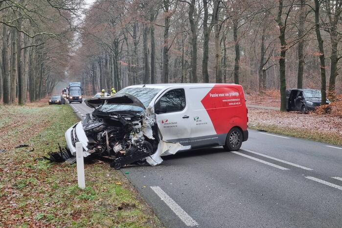 Enorme schade bij aanrijding