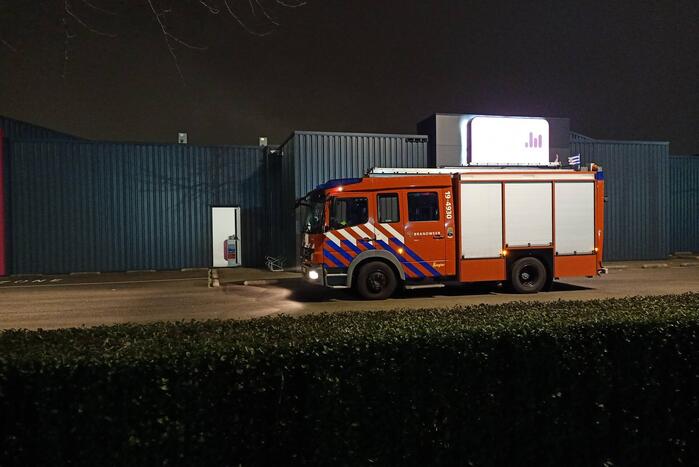 Winkelpand vol mist door inbraakalarm