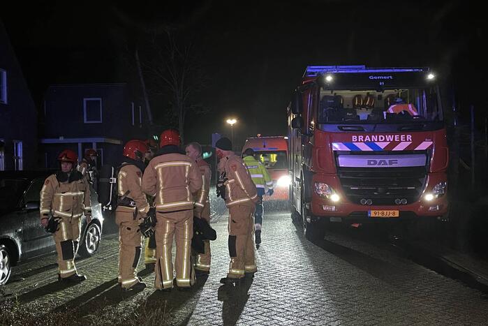 Veel rook bij brand in garagebox