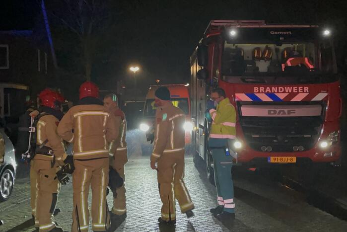 Veel rook bij brand in garagebox