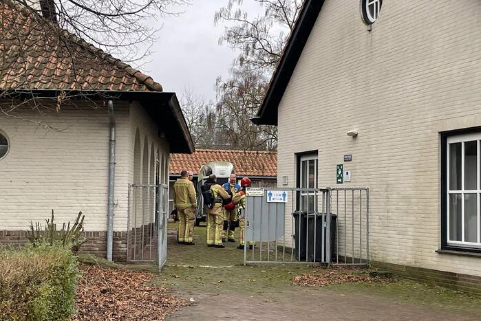 Gaslek in voormalig schoolcomplex Commandorij College