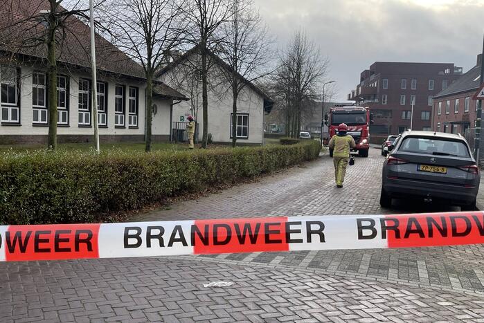 Gaslek in voormalig schoolcomplex Commandorij College