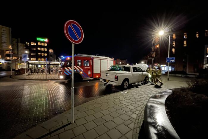 Onderzoek naar brand in motorcompartiment