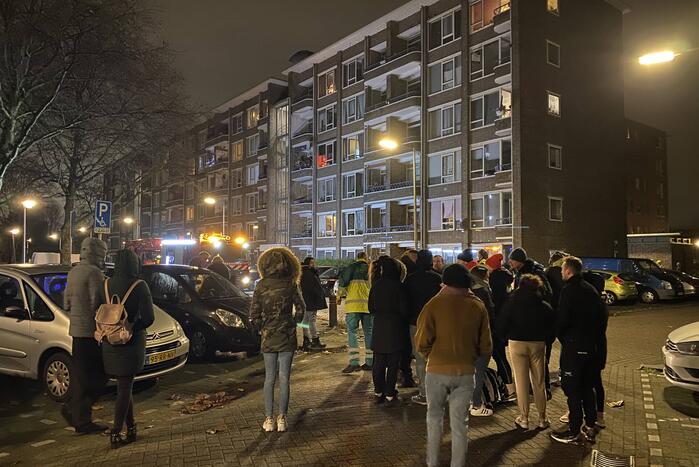 Kind gewond bij grote brand in flat