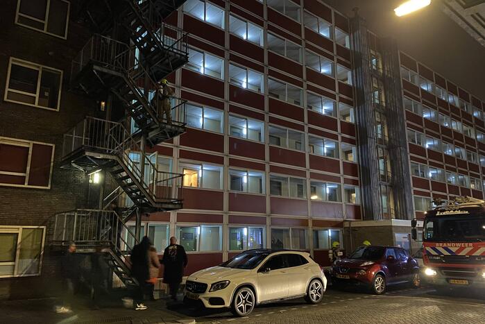 Kind gewond bij grote brand in flat