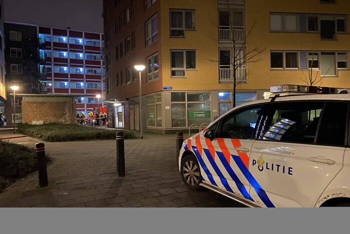Kind gewond bij grote brand in flat