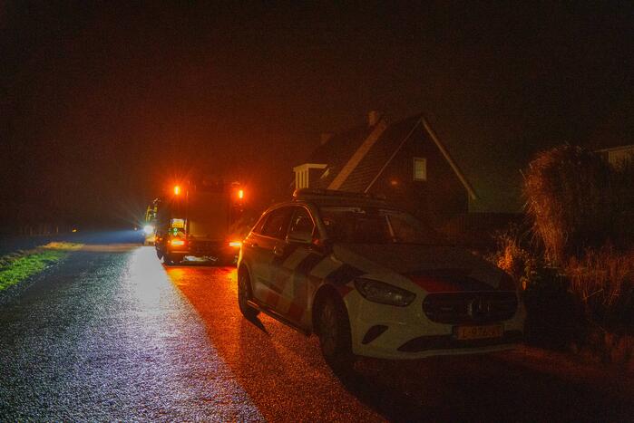 Hulpdiensten aanwezig voor metingen