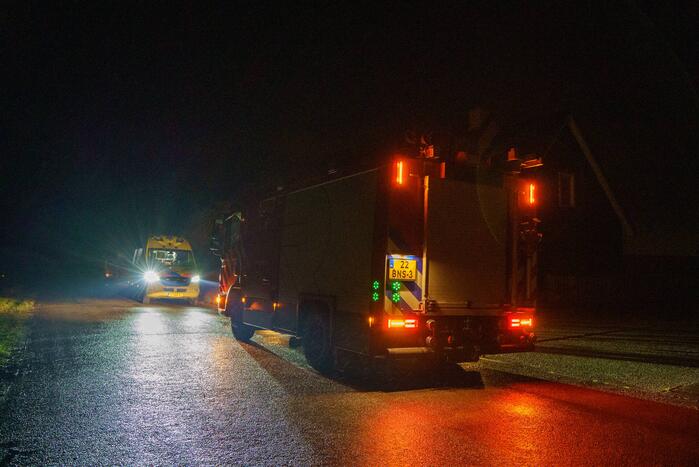 Hulpdiensten aanwezig voor metingen