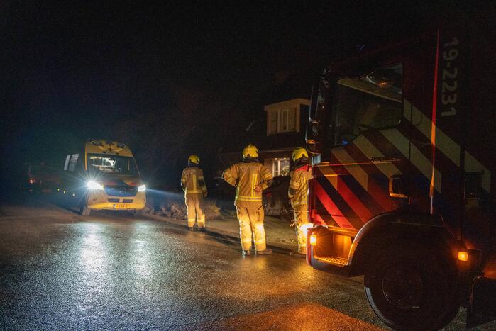 Hulpdiensten aanwezig voor metingen