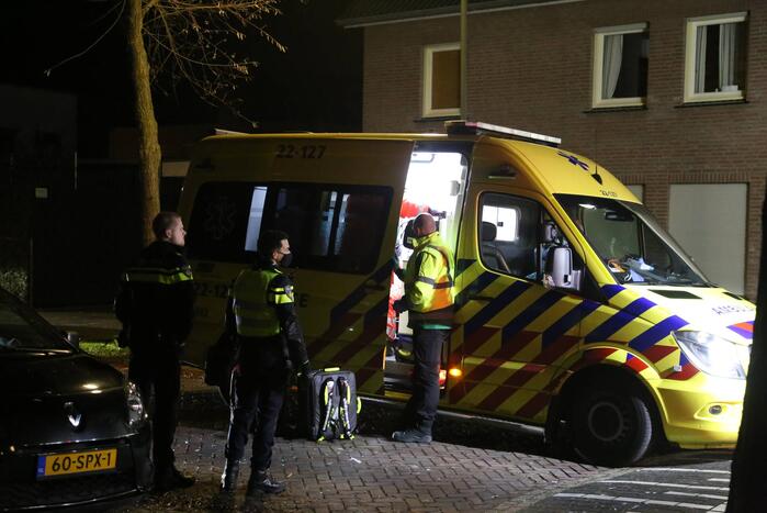 Traumahelikopter trekt veel bekijks