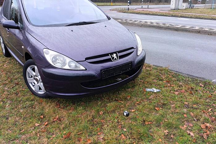 Schade bij kop-staart botsing