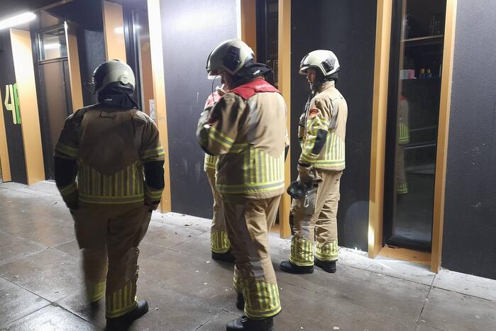 Brandweer treft vandalisme aan tijdens het zoeken naar containerbrand