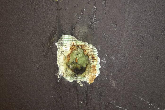 Brandweer treft vandalisme aan tijdens het zoeken naar containerbrand