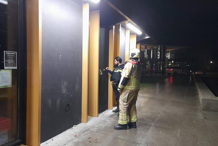 Brandweer treft vandalisme aan tijdens het zoeken naar containerbrand