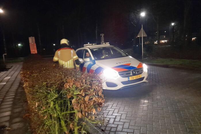 Brandweer treft vandalisme aan tijdens het zoeken naar containerbrand