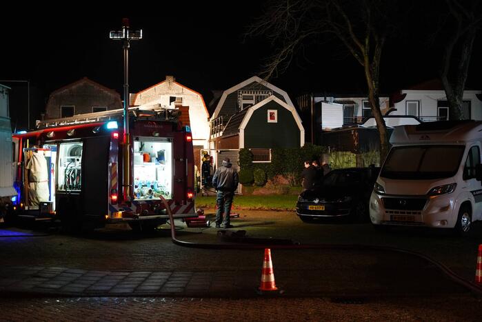 Brandweer ingezet voor brand in woning