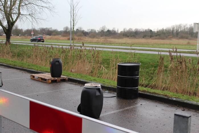 Vuurwerkinzameling op brandweerkazerne