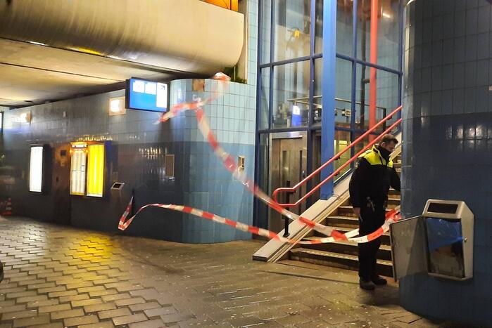 Grote politie-inzet bij station
