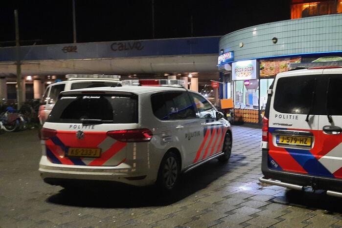 Grote politie-inzet bij station