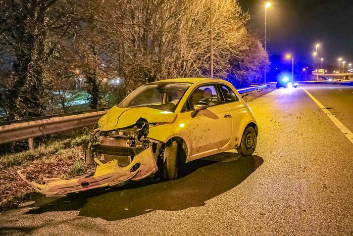 Twee ongevallen op snelweg