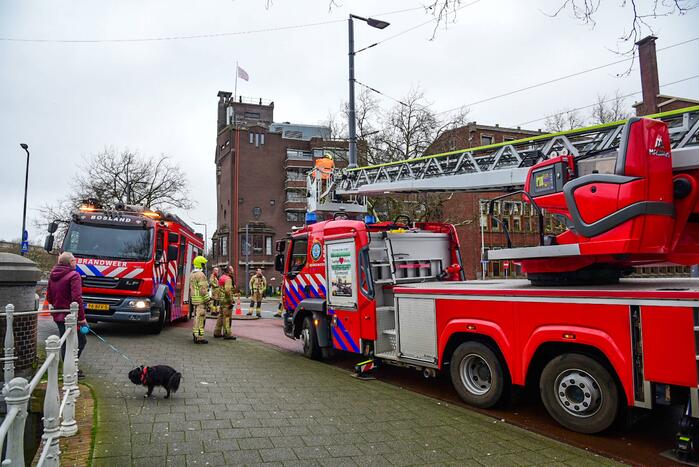 Lichtmastreclame waait los