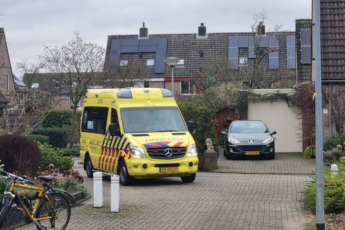 Brand in schuur van woning