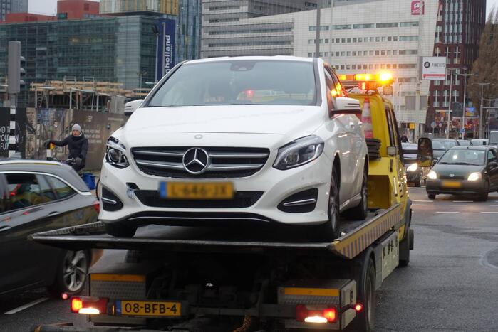 Flinke schade bij aanrijding op kruising