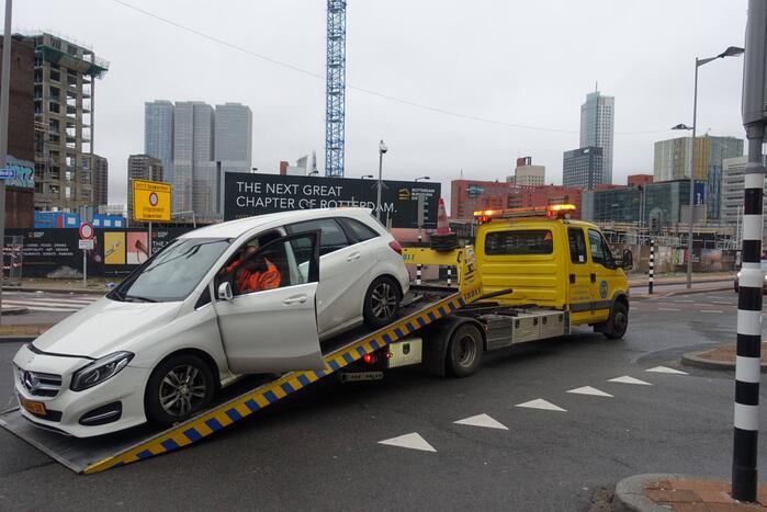 Flinke schade bij aanrijding op kruising
