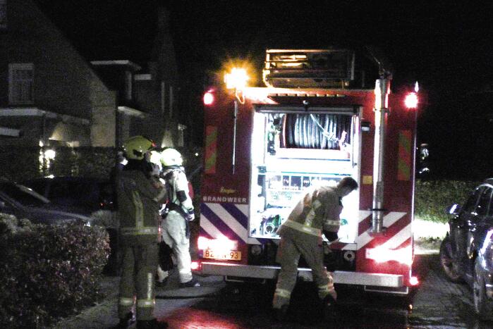 Keukenbrand in woning