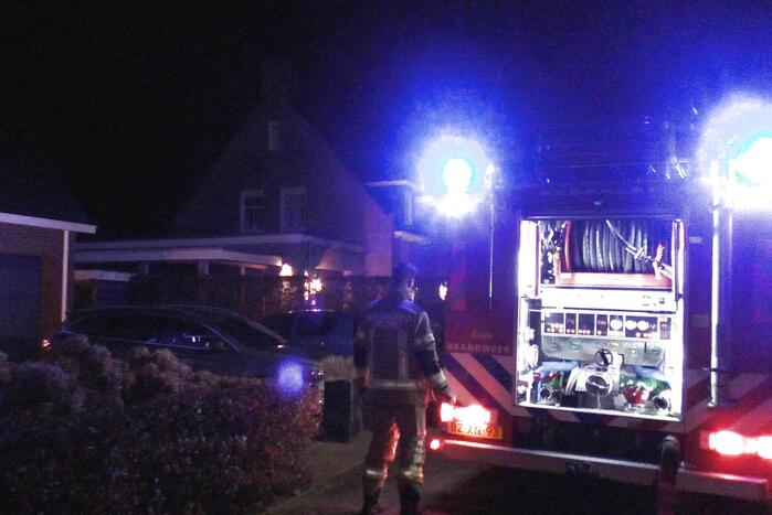 Keukenbrand in woning